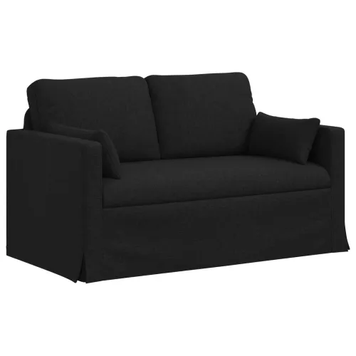 Sofa Crna 139 x 78 x 80 cm tkanina - Crna 120 cm Cijena