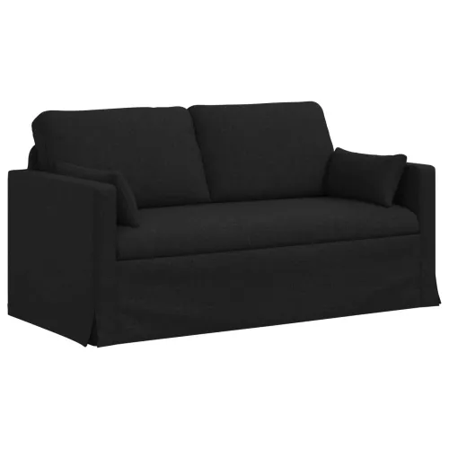Sofa Crna 158 x 78 x 80 cm tkanina - Crna 140 cm Cijena