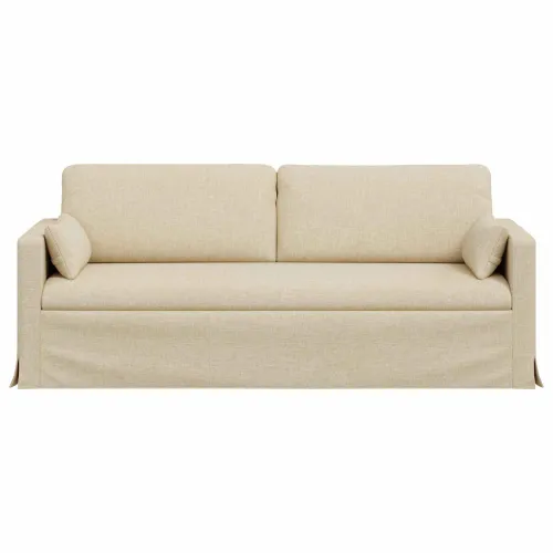 Sofa Krema 198 x 78 x 80 cm tkanina - Krema 180 cm Cijena