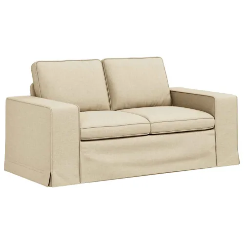 Sofa Krema 162 x 80 x 82 cm tkanina - Krema 120 cm Cijena