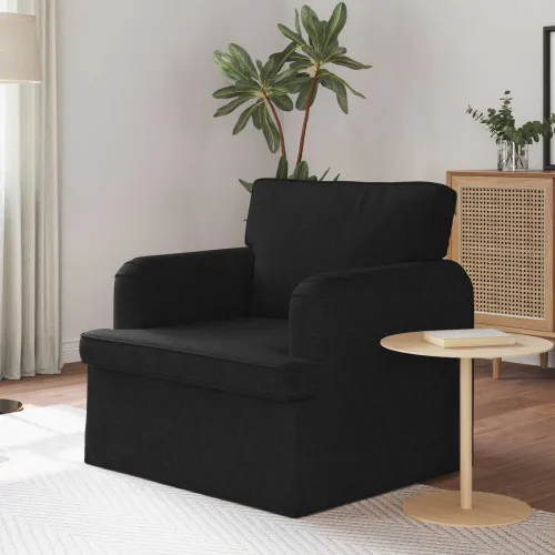 Sofa Crna 84 x 80 x 85 cm tkanina - Crna 60 cm Cijena