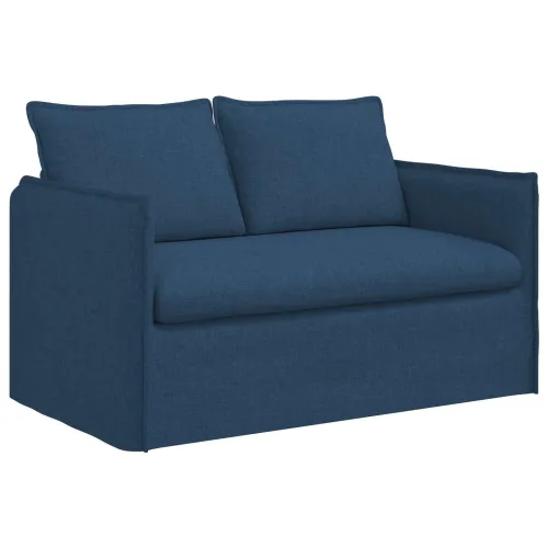 Sofa Plava 136 x 82 x 85 cm tkanina - Plava 120 cm Cijena