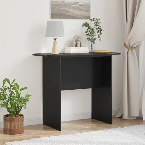 Konzolna stolica Crna 93 x 40 x 75 cm Konstruirano drvo - Crna Cijena