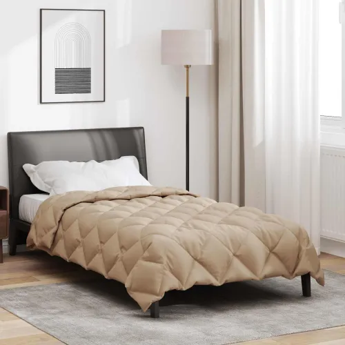 Zimska pokrivača 135 x 220 cm 450 gsm Sivosmeđa - Sivosmeđa 135 x 220 cm Cijena
