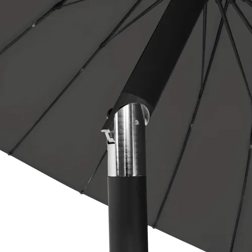 Vrtni suncobran s aluminijskom šipkom 250 cm antracit - Antracit Cijena