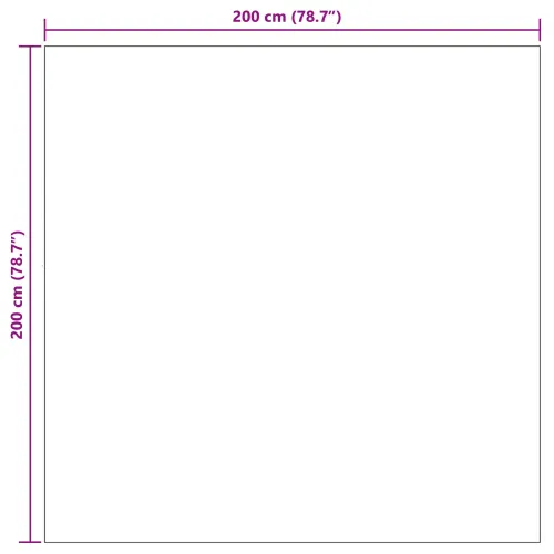 Tepih za unutarnju i vanjsku uporabu AGIRA Prirodna Poliester - 200 x 200 cm Uzorak petlje Cijena