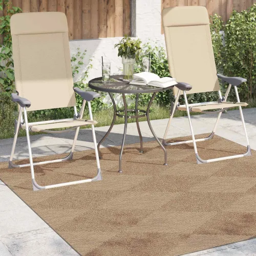 Tepih za unutarnju i vanjsku uporabu AGIRA Prirodna Poliester - 200 x 200 cm Model dijamanta Cijena