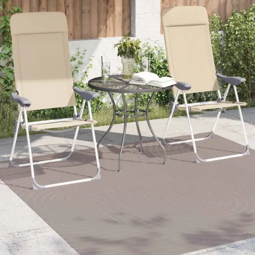Tepih za unutarnju i vanjsku uporabu PALMERAS Bež 200 x 200 cm - Bež 200 x 200 cm Zen pijesak Cijena