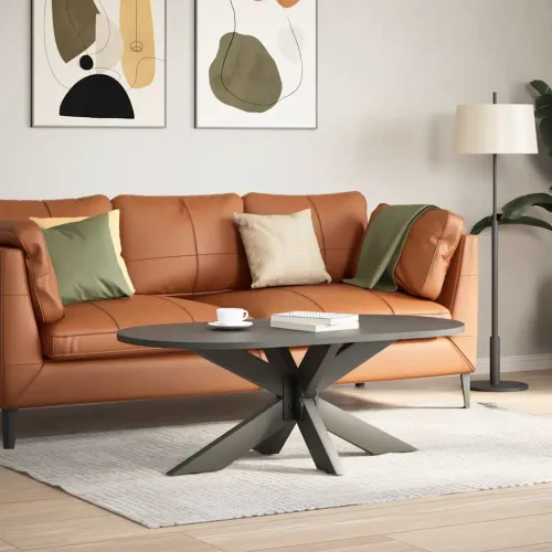 Noga klub stolića u obliku pauka antracit 98x58x(42-43) cm čelik - Antracit 98 x 58 x (42-43) cm 1 1 Cijena