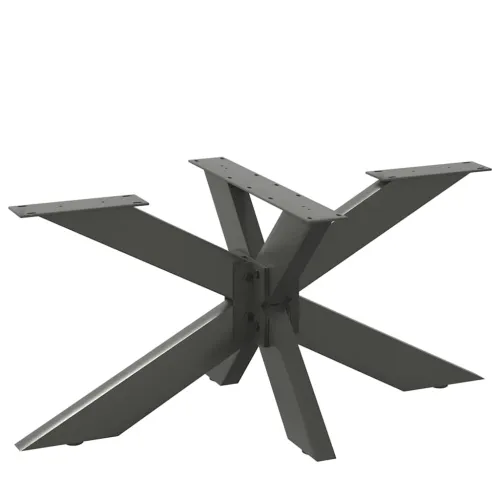 Noga klub stolića u obliku pauka antracit 98x58x(42-43) cm čelik - Antracit 98 x 58 x (42-43) cm 1 1 Cijena