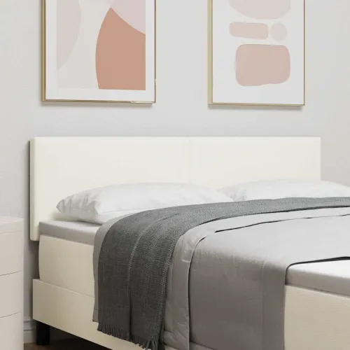 LED glava kreveta s LED trakama Krema 160 cm Kordura tekstil - Krema 160 cm Nizak uzglavlju Cijena