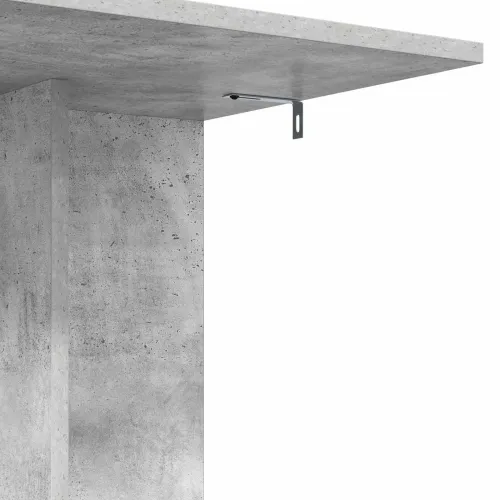 Bocni stol Betonski sivi 45 x 40 x 62,5 cm Konstruirano drvo - Beton siva Cijena