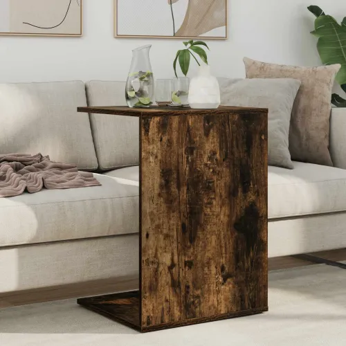 Bocni stol Dimljeni hrast 45 x 40 x 62,5 cm Konstruirano drvo - Dimljeni hrast Cijena