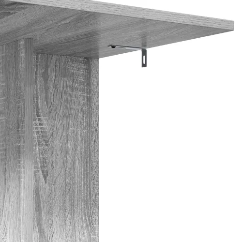 Bocni stol Siva Sonoma 45 x 40 x 62,5 cm Konstruirano drvo - Sivi hrast sonoma Cijena
