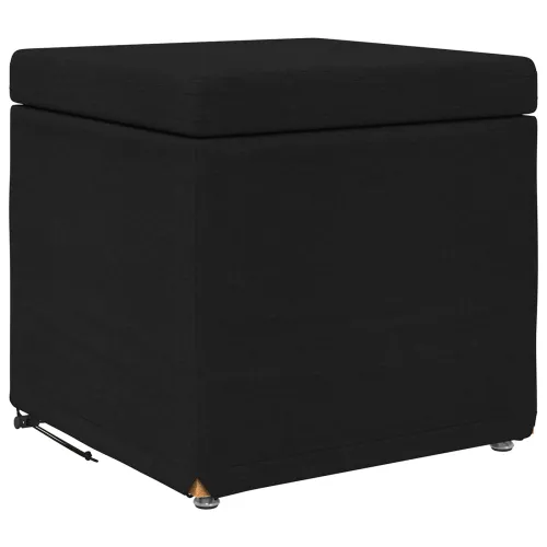 Stolica Crna 41 x 41 x 40 cm Tkanina i konstruirano drvo - Crna 40 cm Tkanina Cijena