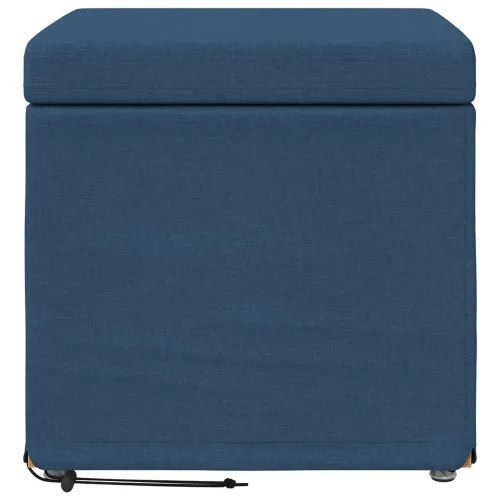 Stolica Plava 41 x 41 x 40 cm Tkanina i konstruirano drvo - Plava 40 cm Tkanina Cijena