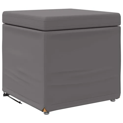 Stolica Siva 41 x 41 x 40 cm Umjetna Koža i Fino Radeći Drvo - Siva 40 cm Umjetna koža Cijena