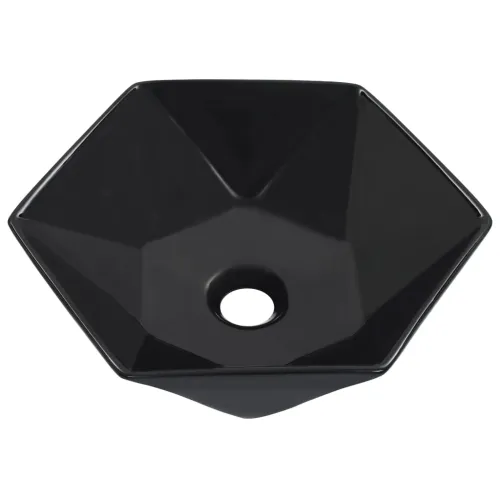 Lavabo - Umivaonik 41 x 36,5 x 12 cm keramički crni - Crna Cijena