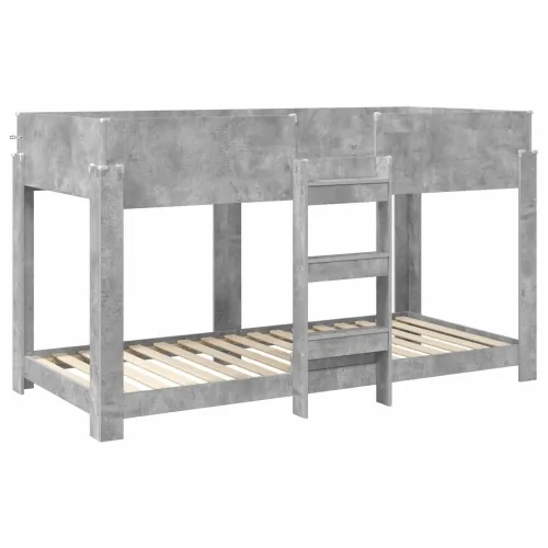 Krevet na kat za djecu Betonski sivi 100 x 200 cm - Beton siva 100 x 200 cm Cijena