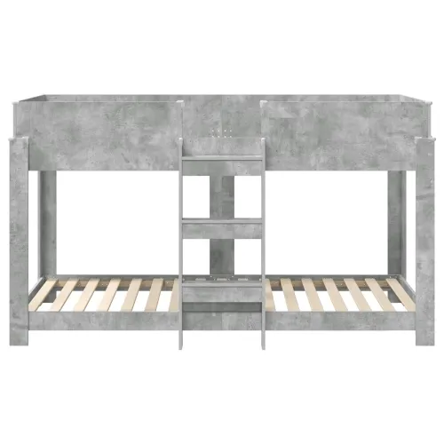 Krevet na kat za djecu Betonski sivi 100 x 200 cm - Beton siva 100 x 200 cm Cijena