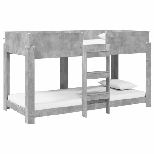 Krevet na kat za djecu Betonski sivi 100 x 200 cm - Beton siva 100 x 200 cm Cijena