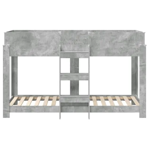 Krevet na kat za djecu Betonski sivi 75 x 190 cm - Beton siva 75 x 190 cm Cijena