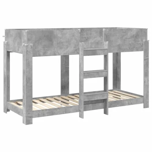 Krevet na kat za djecu Betonski sivi 75 x 190 cm - Beton siva 75 x 190 cm Cijena