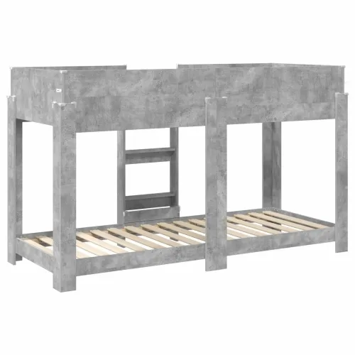 Krevet na kat za djecu Betonski sivi 75 x 190 cm - Beton siva 75 x 190 cm Cijena