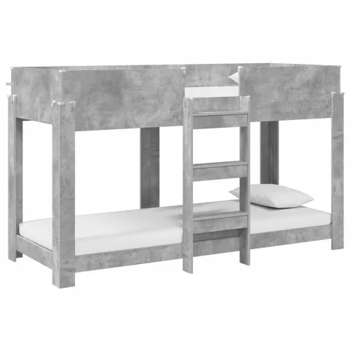 Krevet na kat za djecu Betonski sivi 75 x 190 cm - Beton siva 75 x 190 cm Cijena