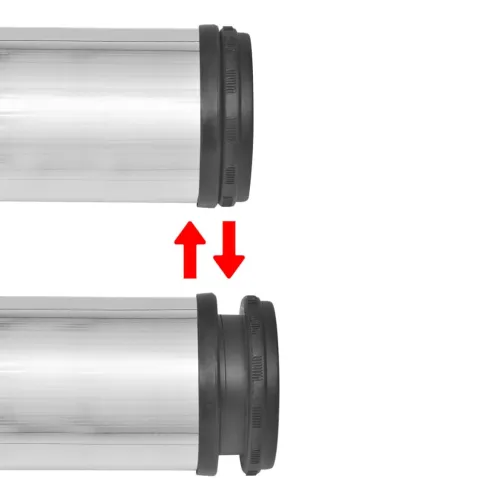 4 noge za stol podesive visine boja brušenog nikla 870 mm - Brušeni nikal 870 mm 4 1 Cijena