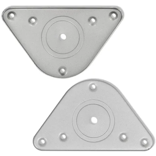 4 noge za stol podesive visine boja brušenog nikla 1100 mm - Brušeni nikal 1100 mm Cijena
