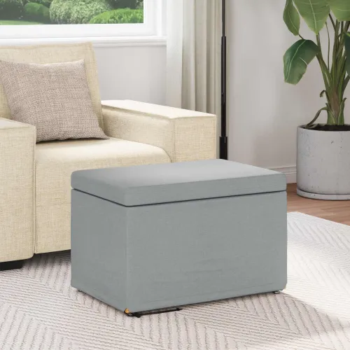 Stolica Svijetlo siva 61 x 41 x 40 cm - Svjetlosiva 60 cm Tkanina Cijena