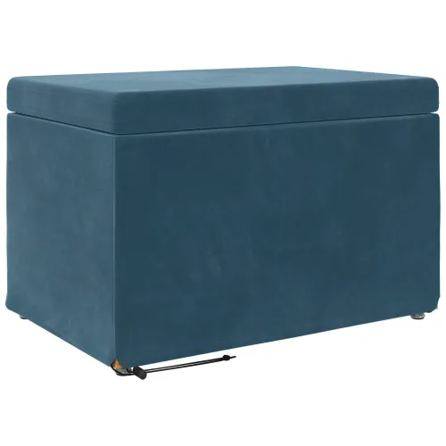 Stolica Plava 61 x 41 x 40 cm Svileni i Fino Radeći Drvo - Plava 60 cm Baršun Cijena