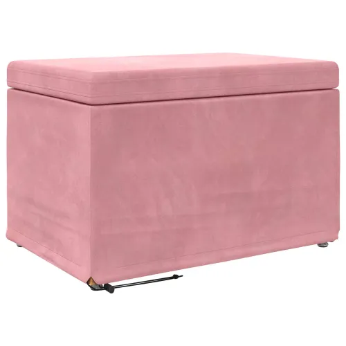 Stolica Ružičasta 61 x 41 x 40 cm Svileni i Fino Radeći Drvo - Ružičasta 60 cm Baršun Cijena