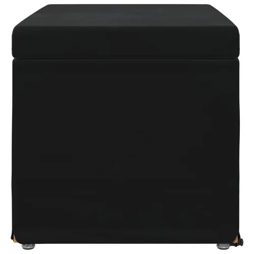 Stolica Crna 61 x 41 x 40 cm Svileni i Fino Radeći Drvo - Crna 60 cm Baršun Cijena