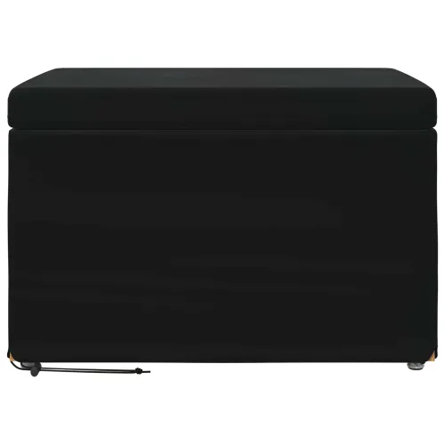 Stolica Crna 61 x 41 x 40 cm Svileni i Fino Radeći Drvo - Crna 60 cm Baršun Cijena