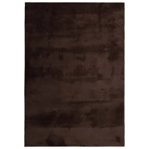 Srednje pahuljasti, mekana i periva prostirka HUARTE Smeđa - Smeđa 160 x 230 cm Cijena