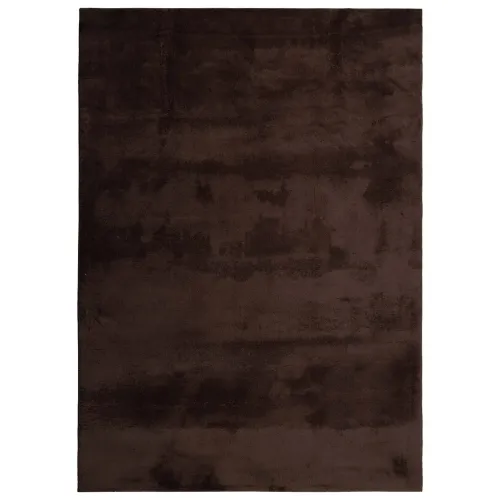 Srednje pahuljasti, mekana i periva prostirka HUARTE Smeđa - Smeđa 240 x 340 cm Cijena