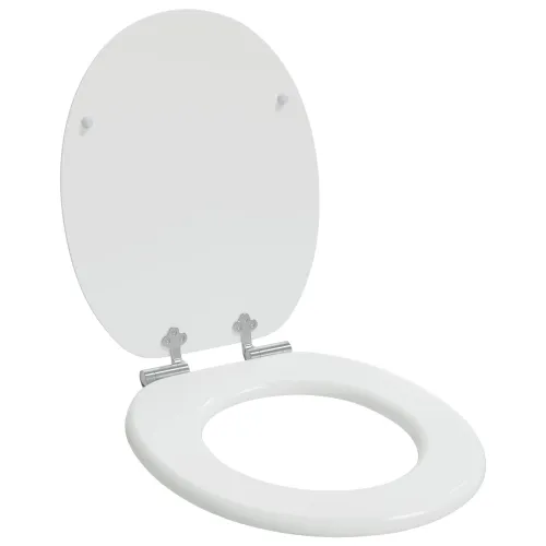 Toaletna sjedala s mekim zatvaranjem Bijela 44 x 38 cm - 1 čisto bijela Da Cijena