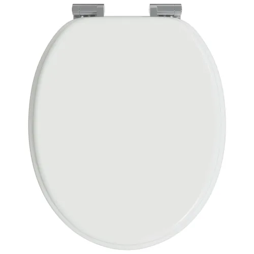 WC daska Bijela 44 x 38 cm Konstruirano drvo - 1 čisto bijela Da Cijena