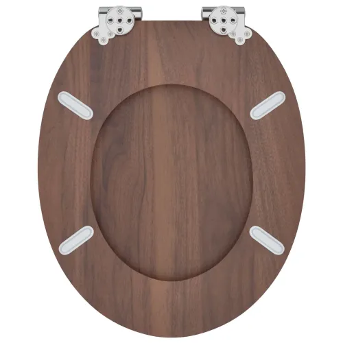 WC daska Smeđa 44 x 38 cm Konstruirano drvo - 1 čista smeđa Da Cijena