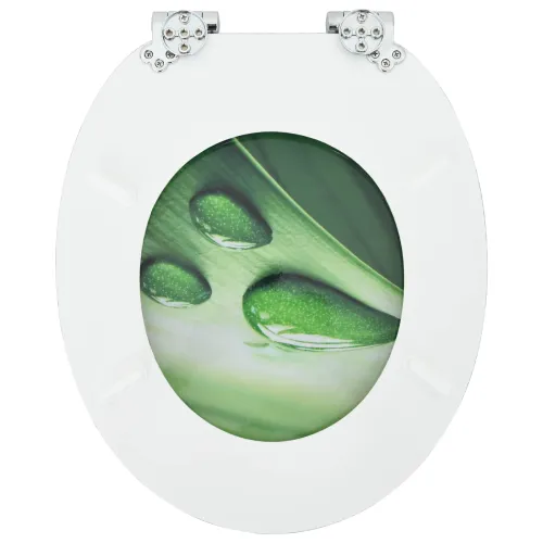 WC daska Zeleni kapi 44 x 38 cm Konstruirano drvo - 1 Zelena kap vode Da Cijena