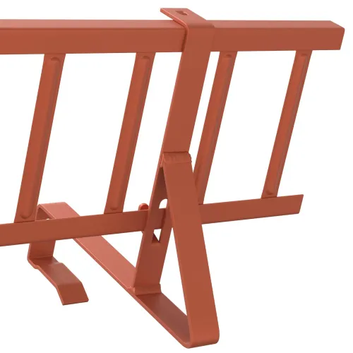 Snjegobran - Zaštita od snijega za krov Crvena 800 x 29,5 x 34,5 cm Čelik - Crvena 800 x 230 cm Cijena