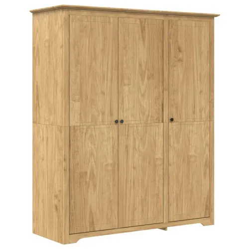 Ormarić BODO Medeno smeđa 146 x 53,5 x 173 cm Konstruirano drvo - boja meda 146 x 53,5 x 173 cm Cijena