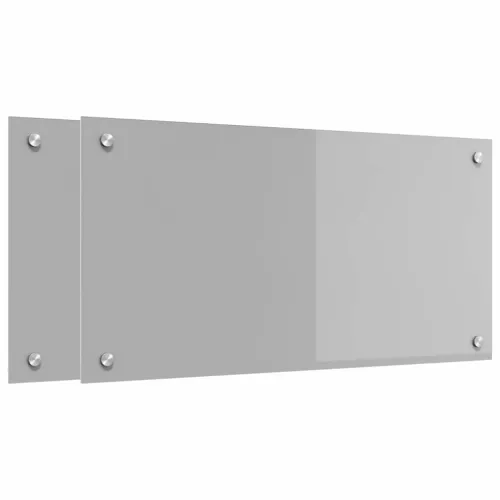 Kuhinjski zid 2 kom. Svijetlo siva 80 x 40 cm - Svjetlosiva 80 x 40 x 0,6 cm 2 Cijena