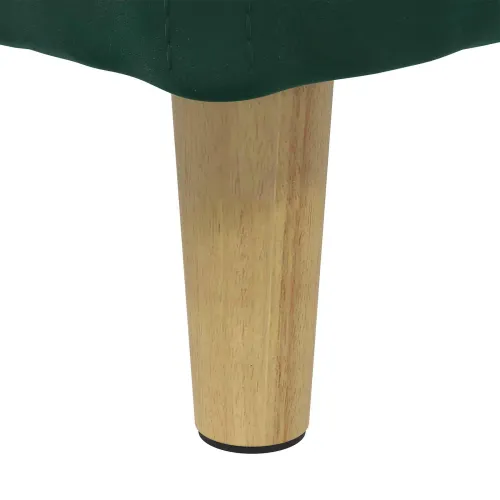 Otoman s pohranom Tamnozelena 60 x 60 x 45 cm Baršun - Tamnozelena 60 cm Baršun Cijena