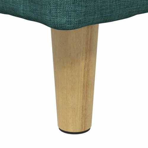 Otoman s pohranom Tamnozelena 60 x 60 x 45 cm tkanina - Tamnozelena 60 cm Tkanina Cijena