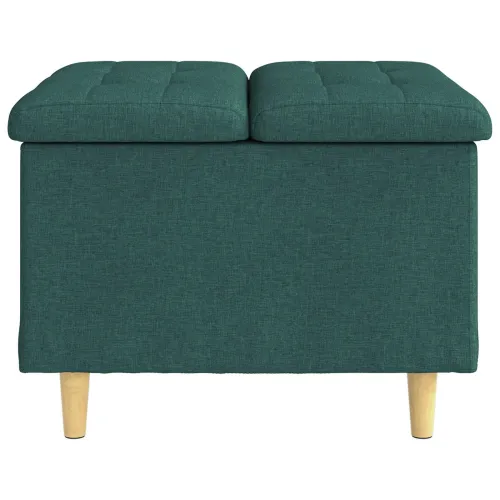 Otoman s pohranom Tamnozelena 60 x 60 x 45 cm tkanina - Tamnozelena 60 cm Tkanina Cijena