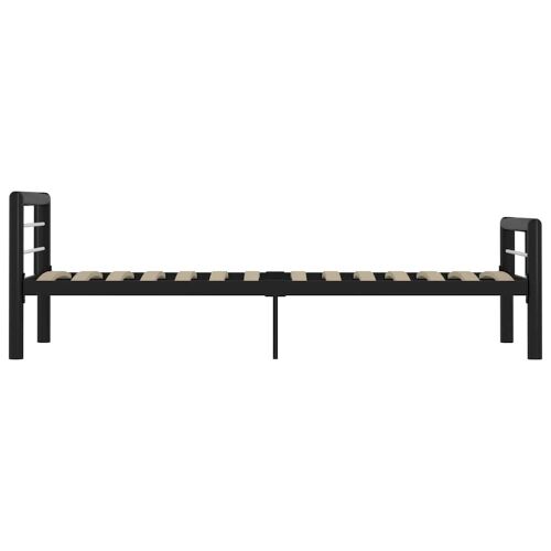 Okvir za krevet crno-bijeli metalni 90 x 200 cm - Crno-bijelo 90 x 200 cm Cijena