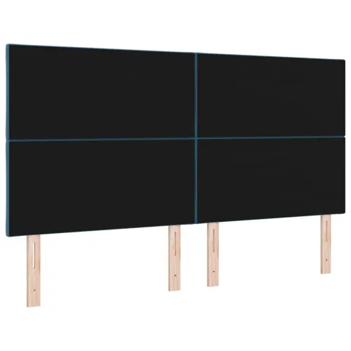 Uzglavlje Tamno plava 180 cm Baršun - Tamno plava 180 cm Visoki uzglavlje Cijena